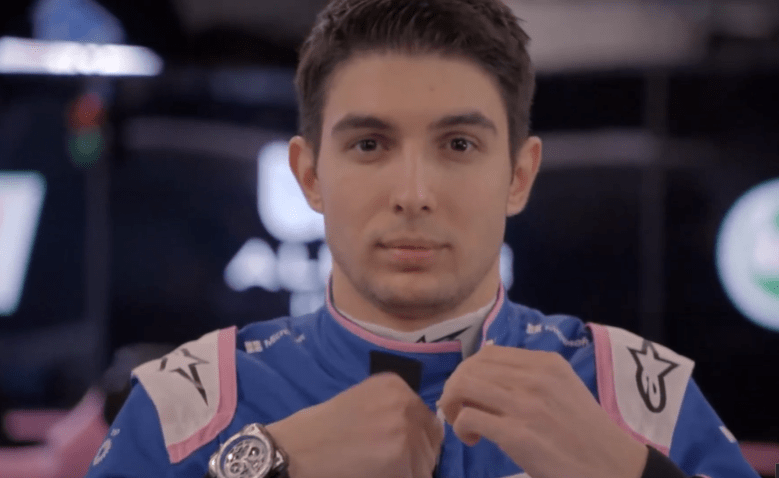 Esteban Ocon Copine