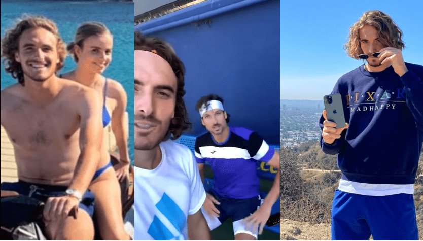 Stefanos Tsitsipas Copine