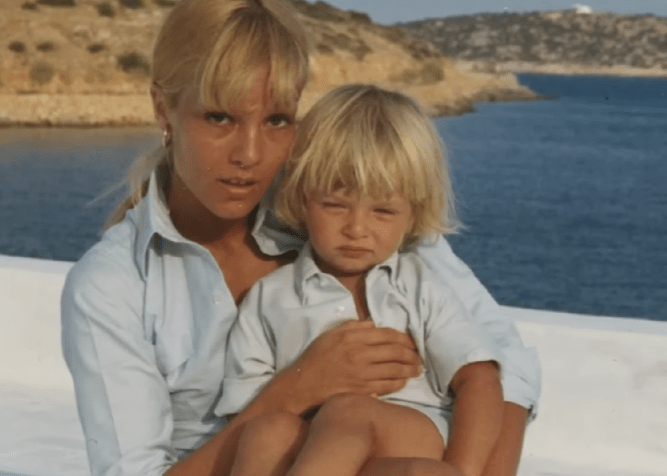 David Hallyday Et Son Fils